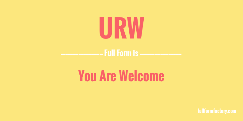 urw-full-form