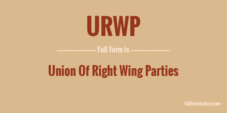 urwp-full-form