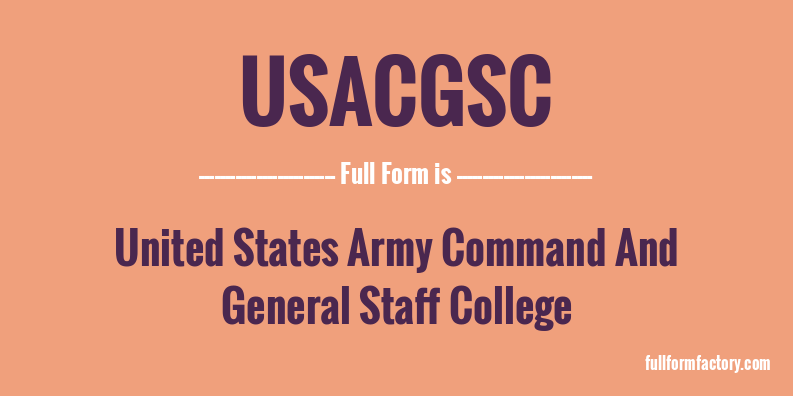 usacgsc-full-form