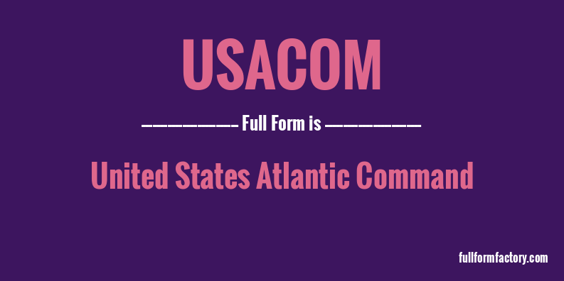 usacom-full-form