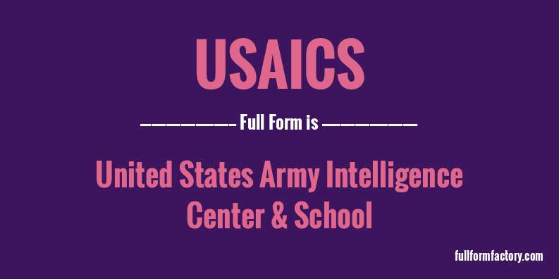 usaics-full-form