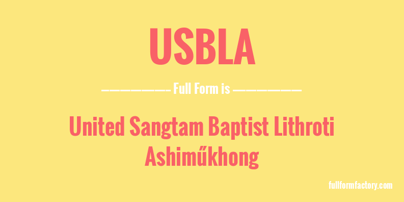 usbla-full-form