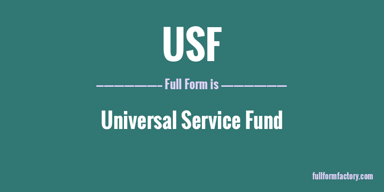 usf-full-form