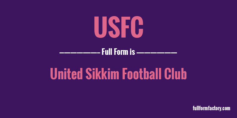 usfc-full-form