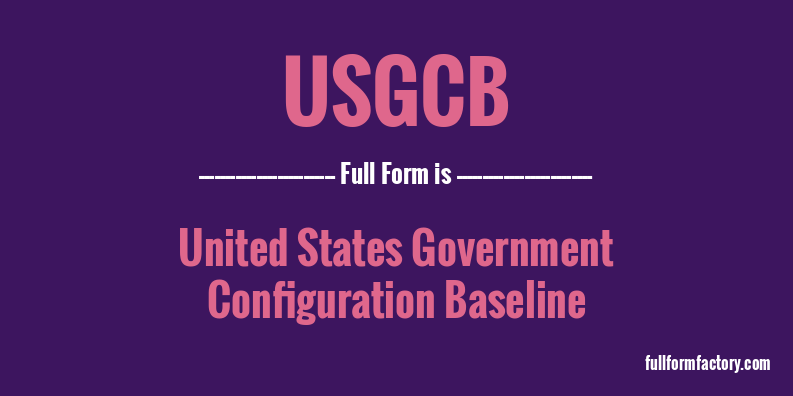 usgcb-full-form