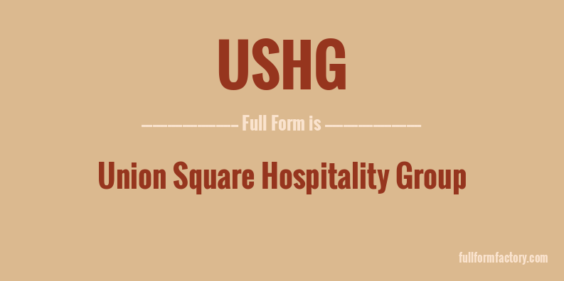 ushg-full-form