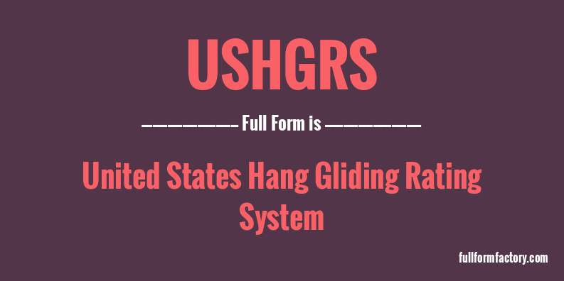ushgrs-full-form