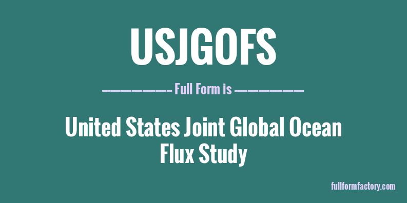 usjgofs-full-form