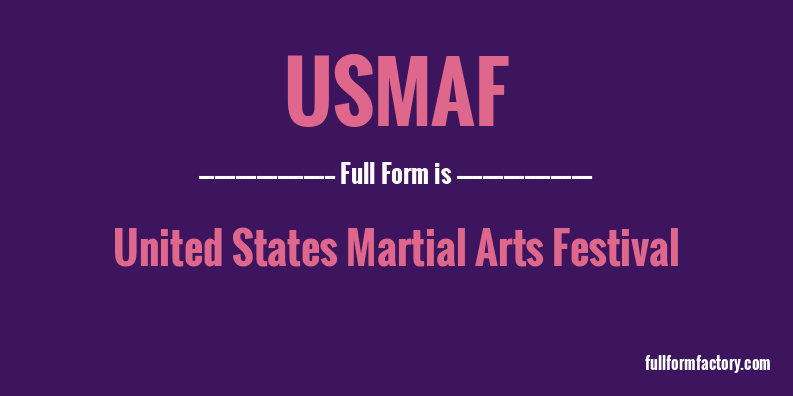 usmaf-full-form