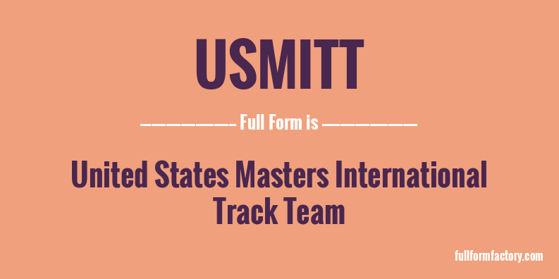 usmitt-full-form
