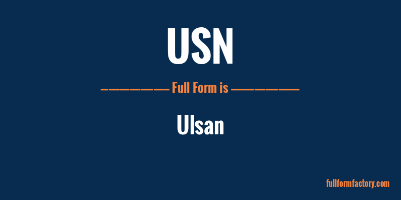 usn-full-form