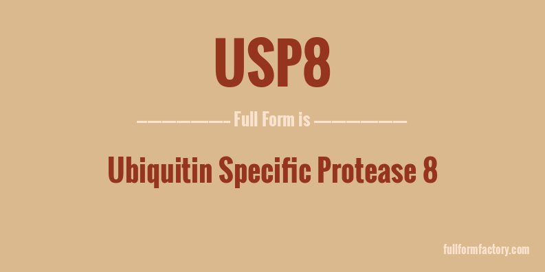 usp8-full-form