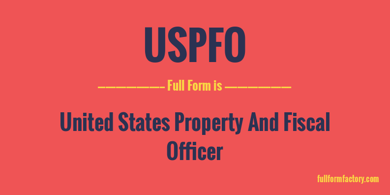 uspfo-full-form