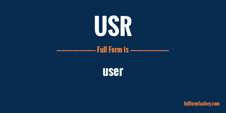 usr-full-form