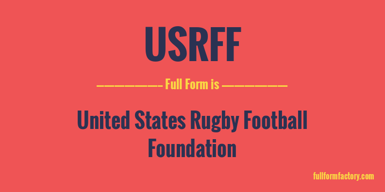 usrff-full-form