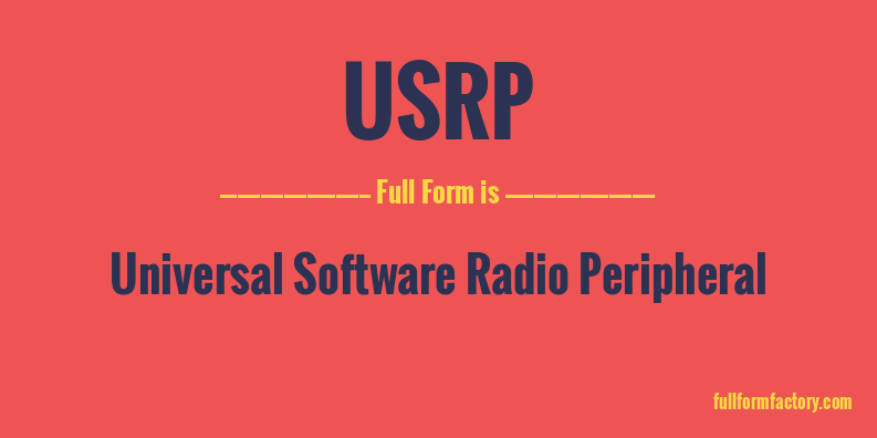 usrp-full-form
