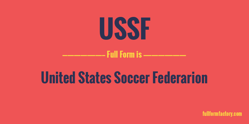 ussf-full-form