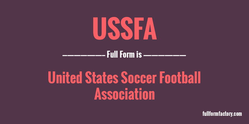 ussfa-full-form