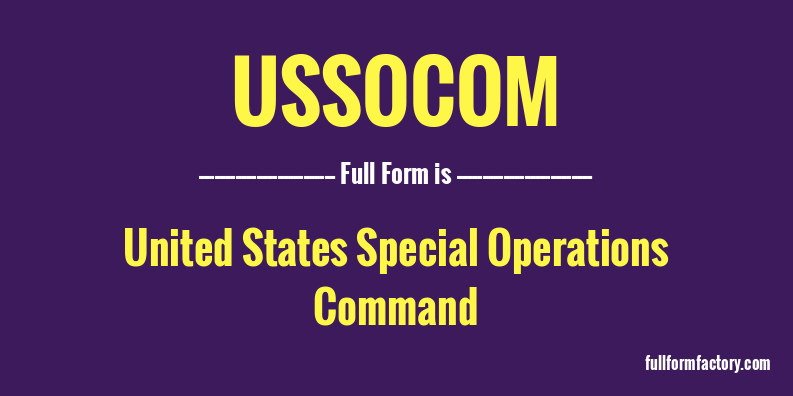 ussocom-full-form