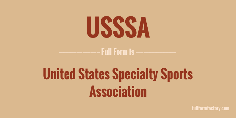 usssa-full-form
