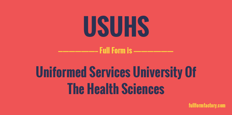 usuhs-full-form
