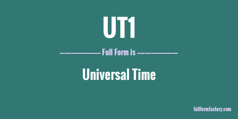 ut1-full-form
