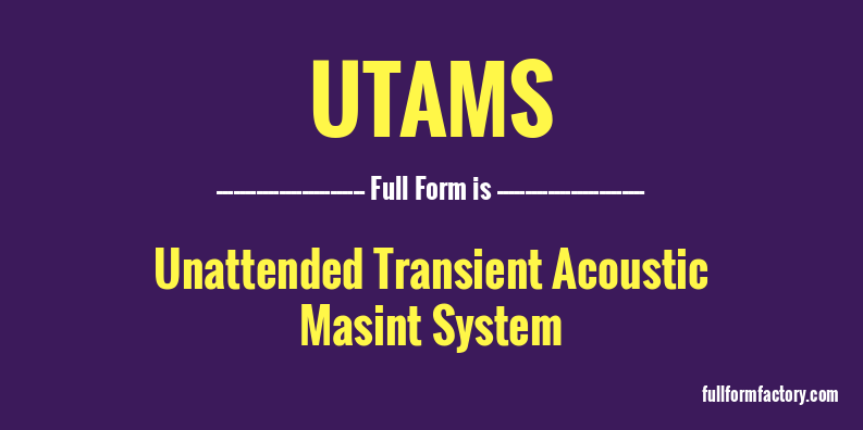 utams-full-form