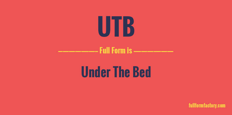 utb-full-form