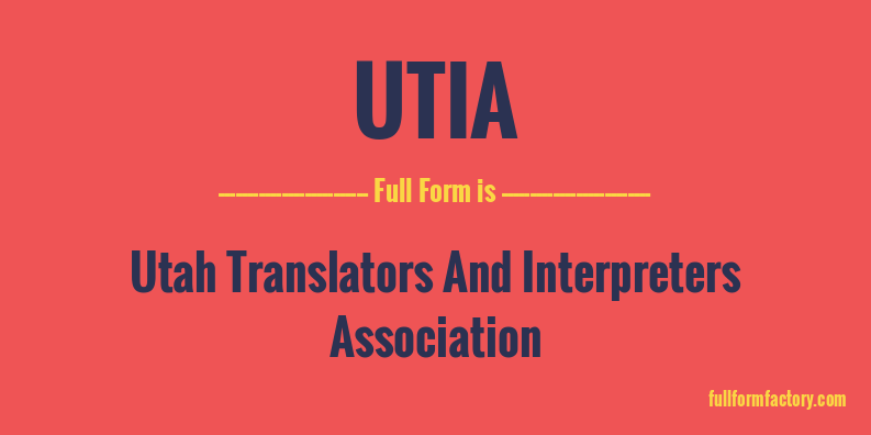 utia-full-form