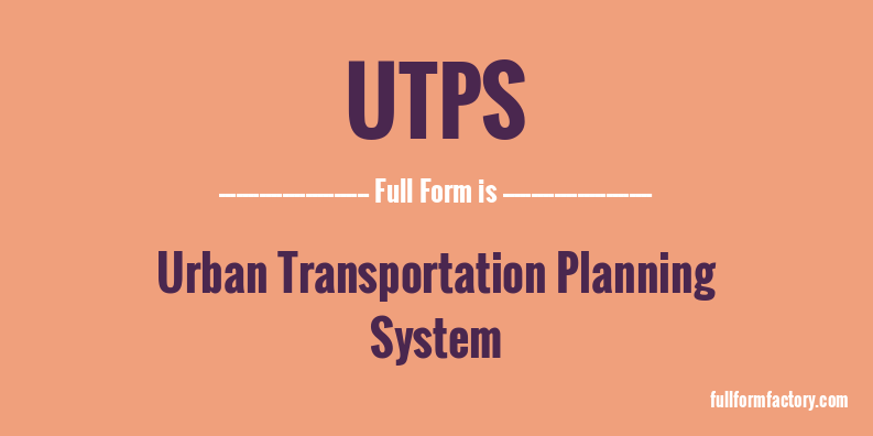 utps-full-form