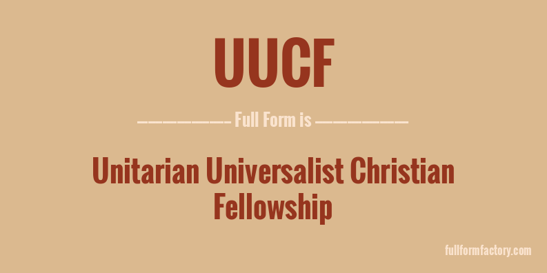 uucf-full-form