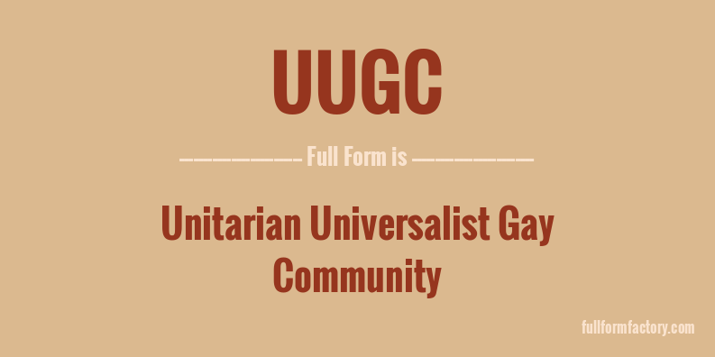 uugc-full-form