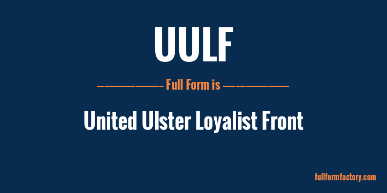 uulf-full-form