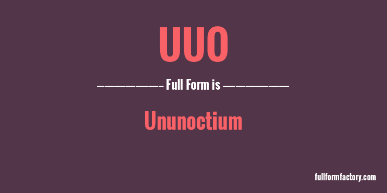 uuo-full-form