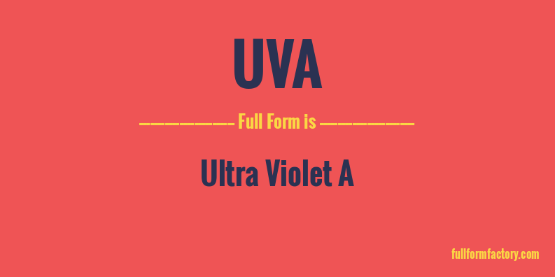 uva-full-form