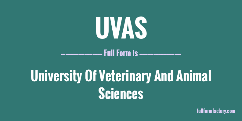 uvas-full-form