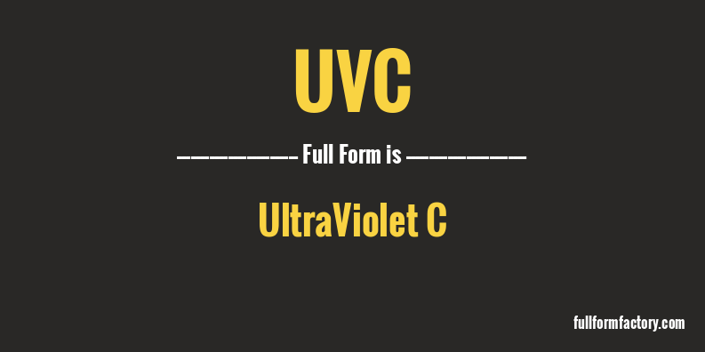 uvc-full-form