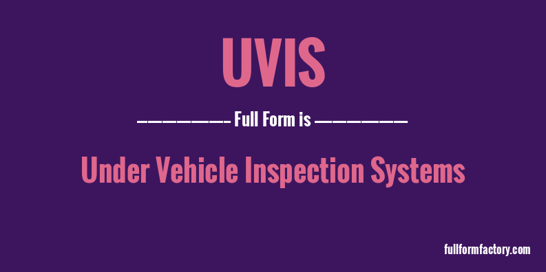 uvis-full-form