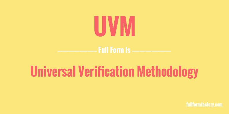 uvm-full-form