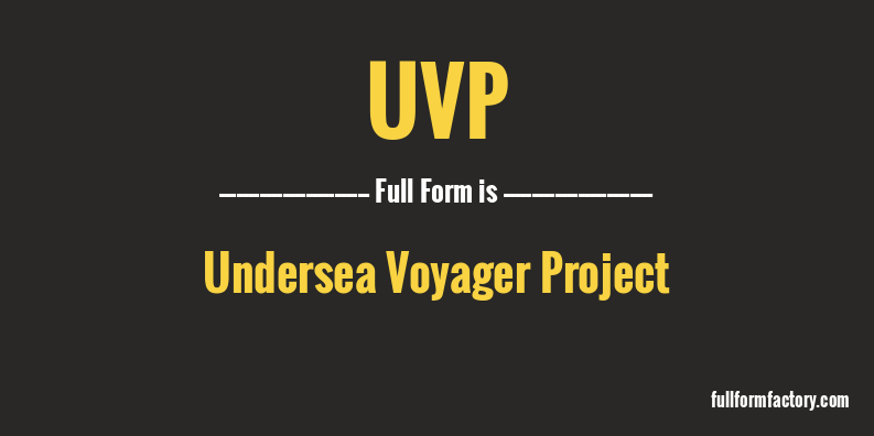 uvp-full-form