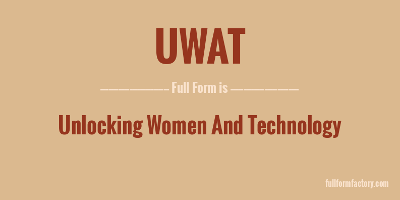 uwat-full-form