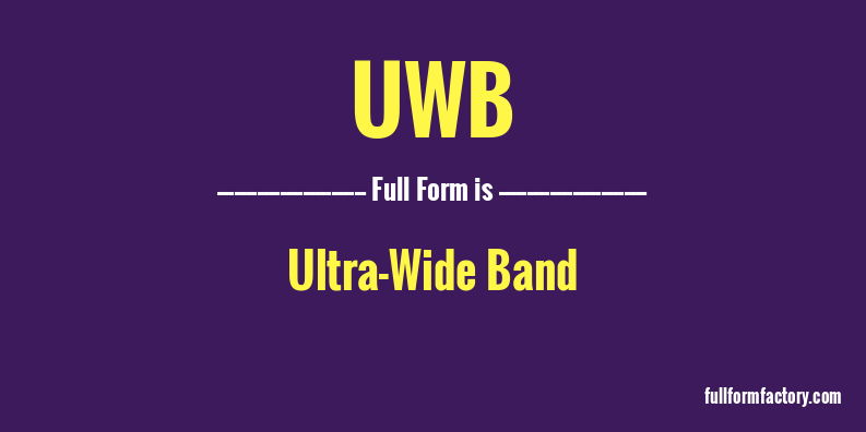 uwb-full-form