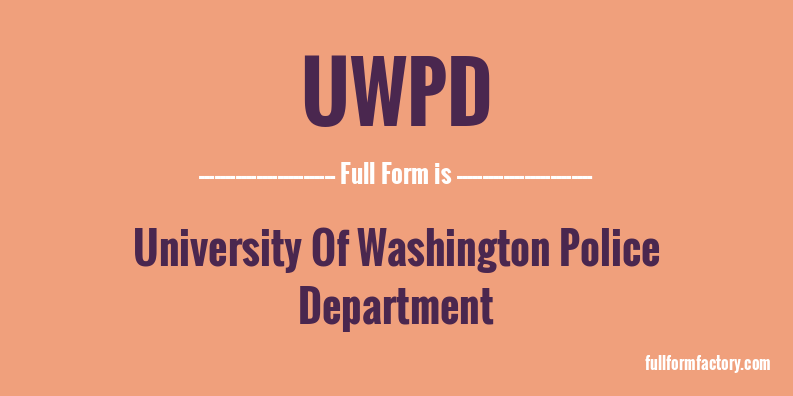uwpd-full-form
