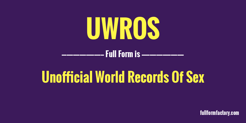 uwros-full-form