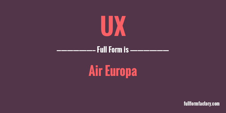 ux-full-form