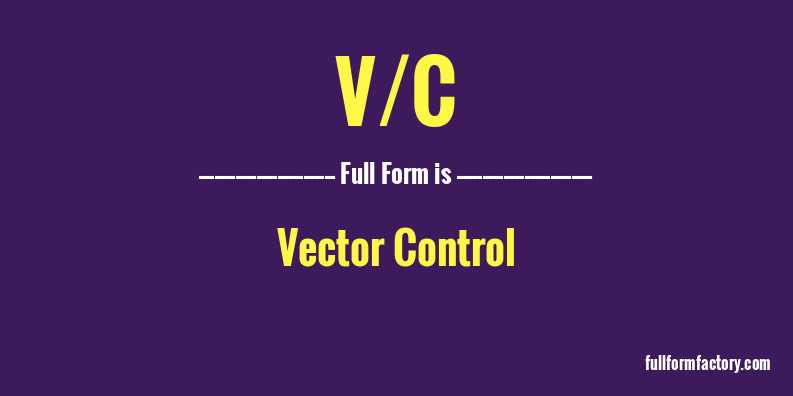 v/c-full-form