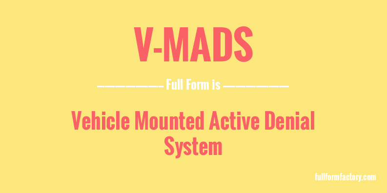 v-mads-full-form