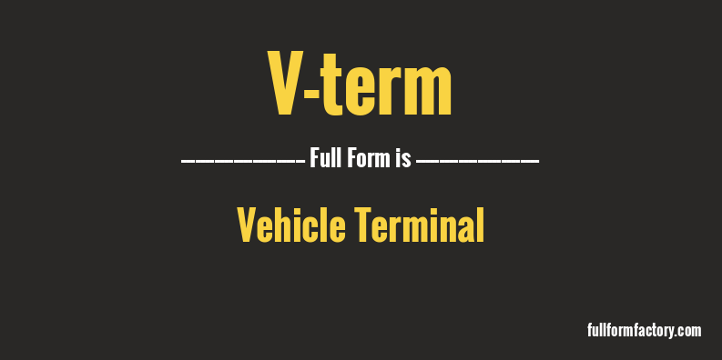 v-term-full-form