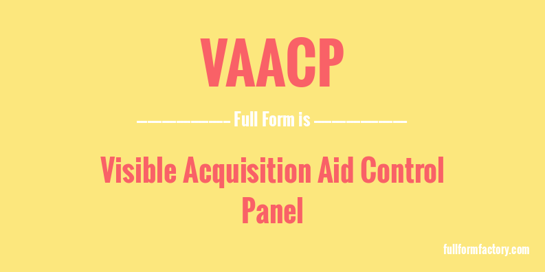 vaacp-full-form