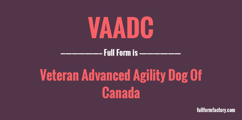 vaadc-full-form